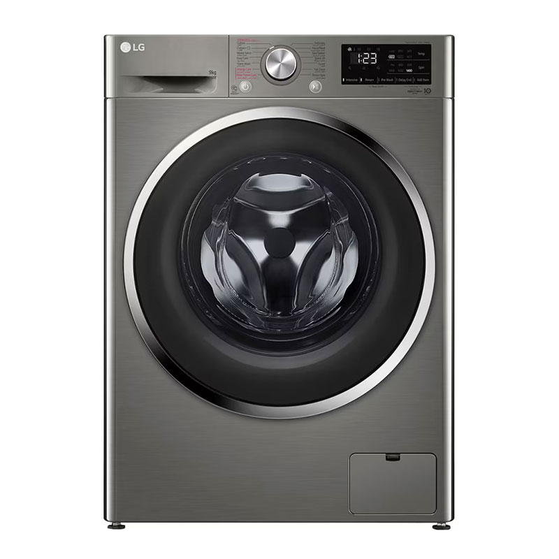ماشین لباسشویی ال جی 9 کیلویی R6 سیلور F4R6VYGCP