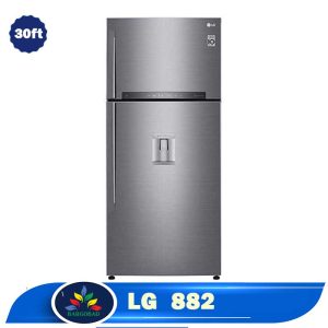 یخچال فریزر ال جی GR 882 ظرفیت ۳۰ فوت