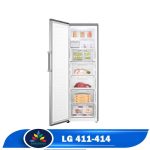 یخچال فریزر دوقلو ال جی مدل F411-B414 ظرفیت ۴۰ فوت