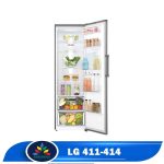 یخچال فریزر دوقلو ال جی مدل F411-B414 ظرفیت ۴۰ فوت