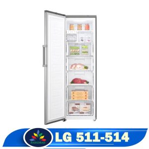یخچال فریزر دوقلو ال جی مدل F511-B514 ظرفیت ۴۰ فوت